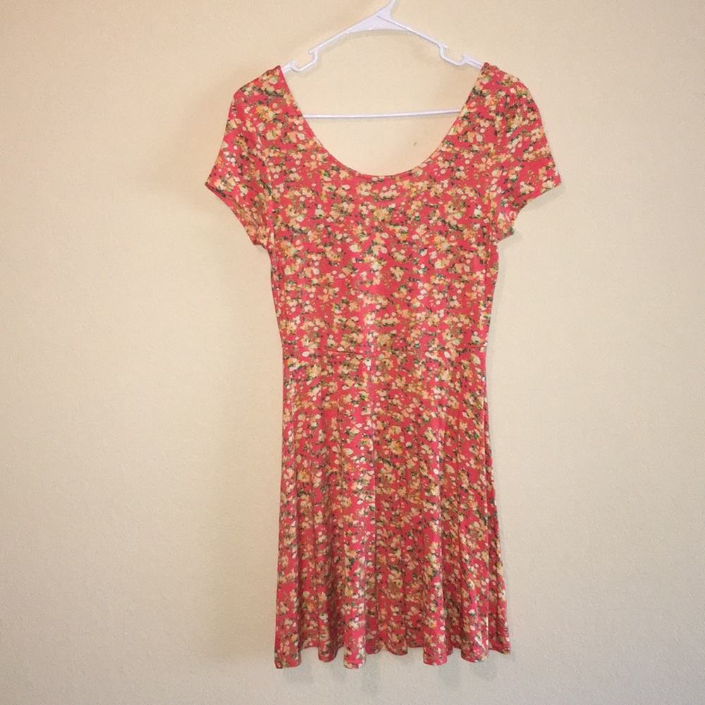 Floral print dress